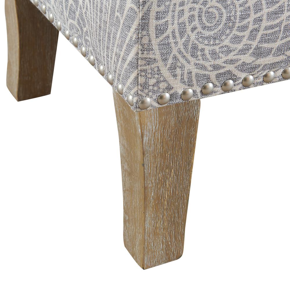 Stephanie Upholstered Storage Ottoman, Stone. Picture 8