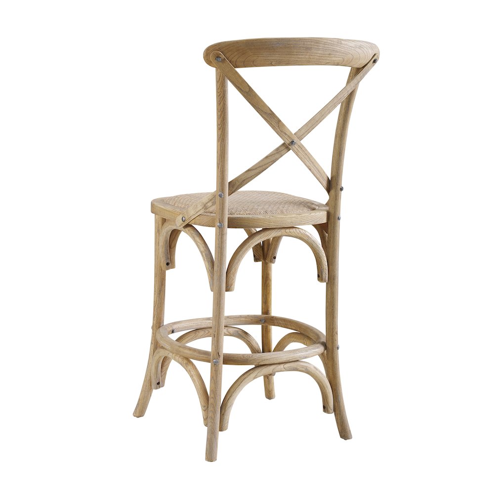 Roxy Gray Wash Bar Stool. Picture 2