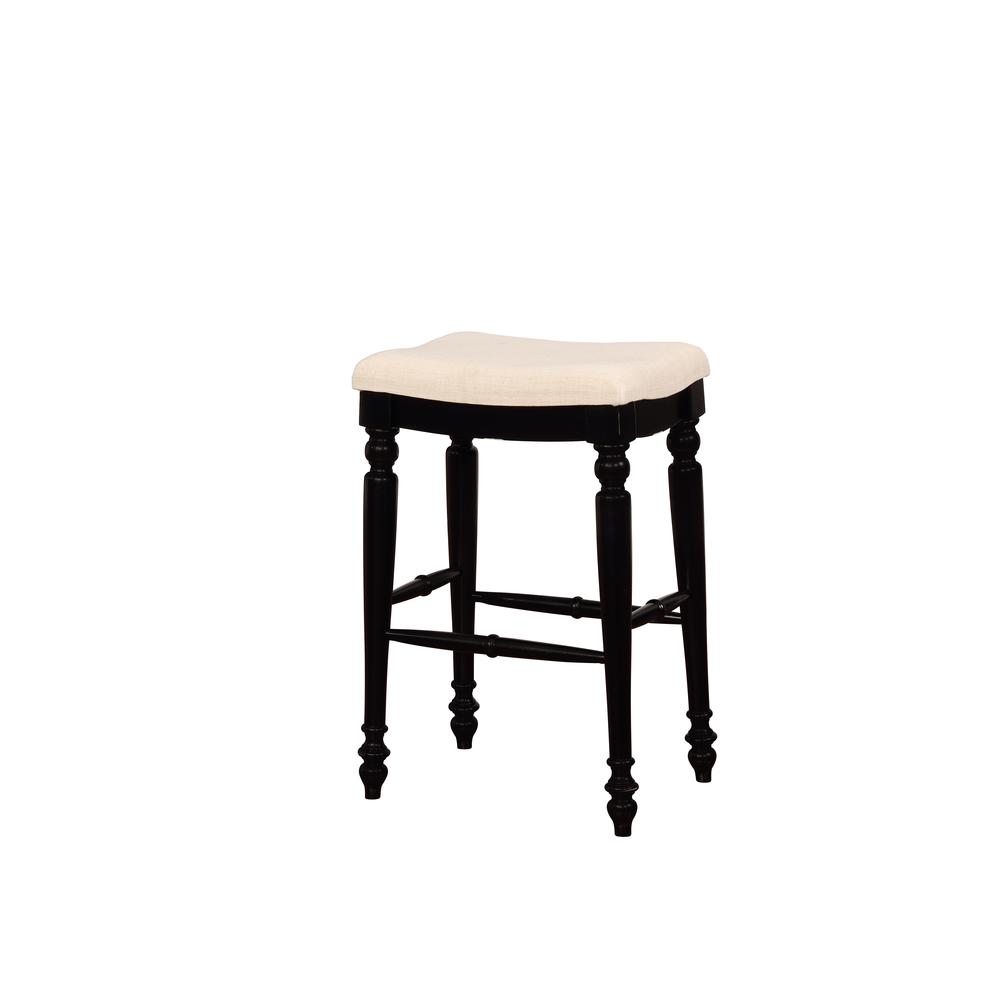 Marino Black Backless Bar Stool. The main picture.