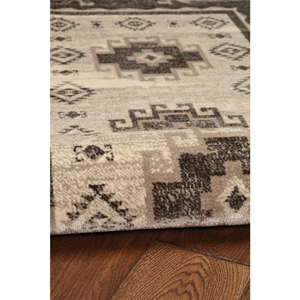 Vintage Buharra Grey & Charcoal 9x12, Rug. Picture 5