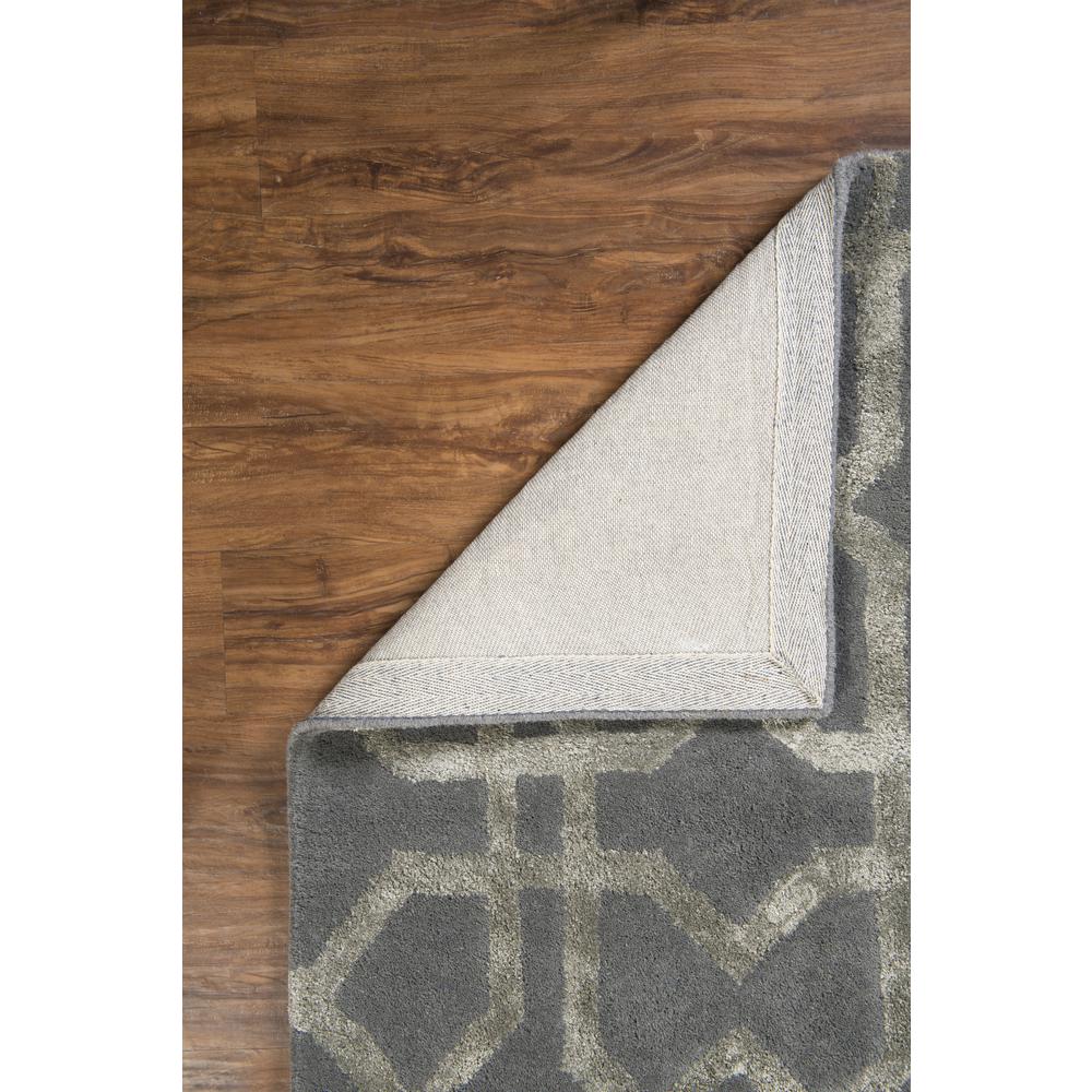 Aspire Wool X's Grey/Grey 2x3 Rug. Picture 4