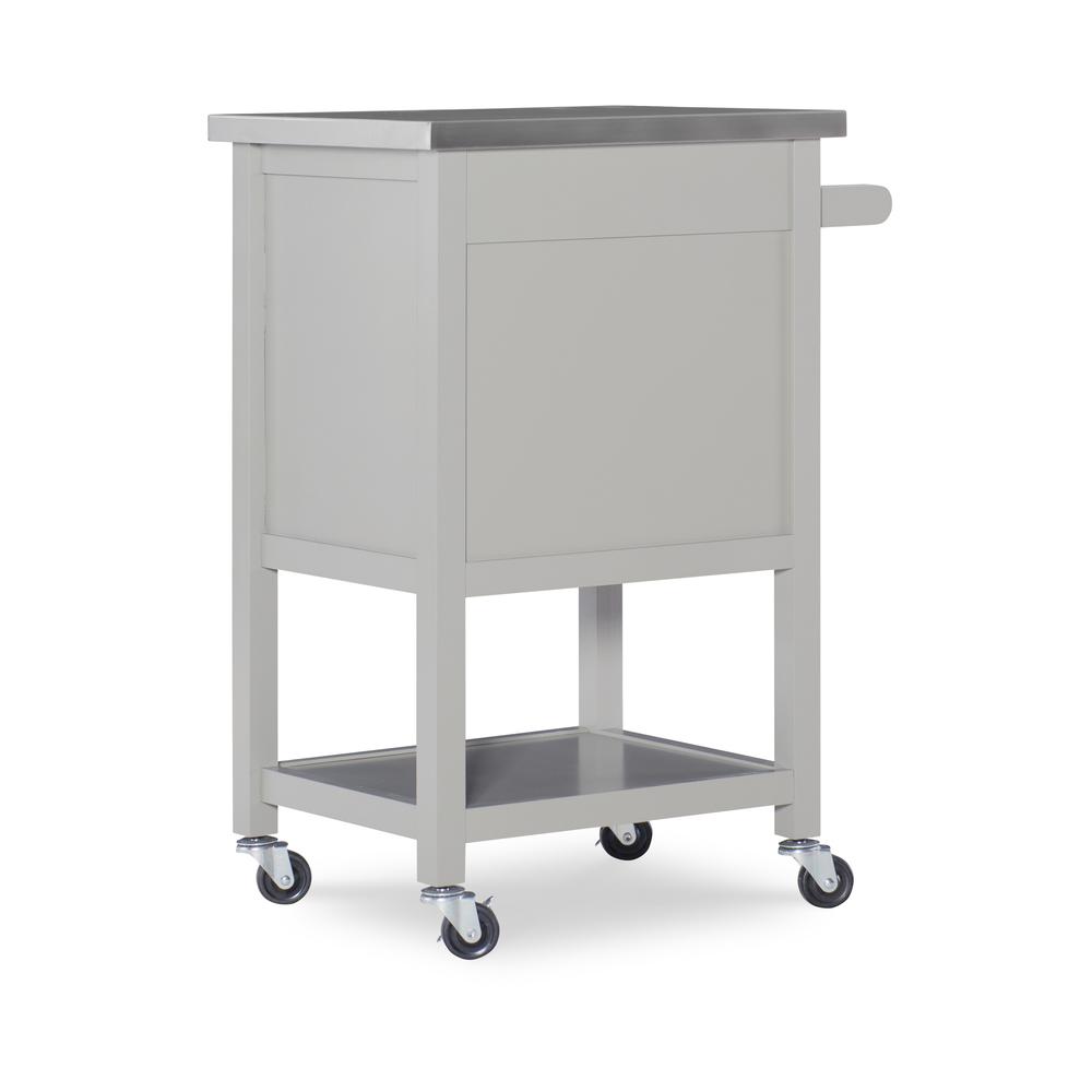 Sydney Gray Apartment Cart. Picture 1