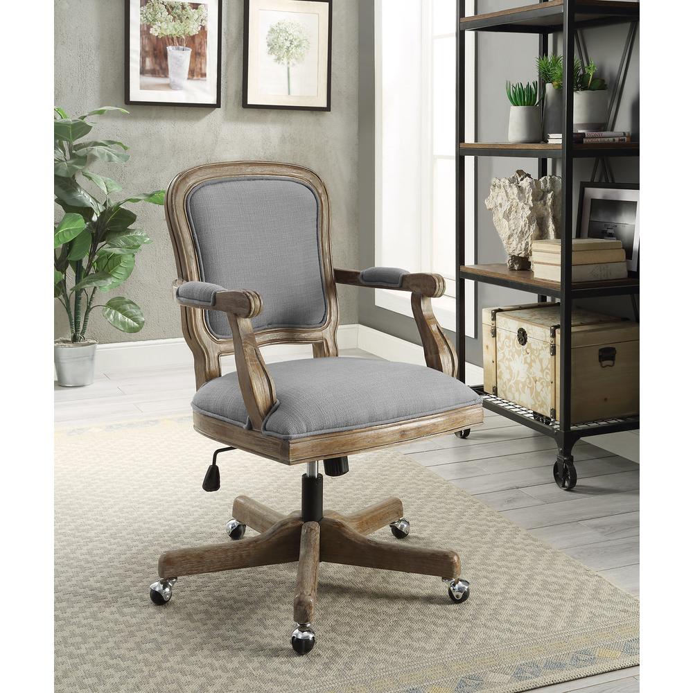 Maybell Office Chair, Light Gray. Picture 1