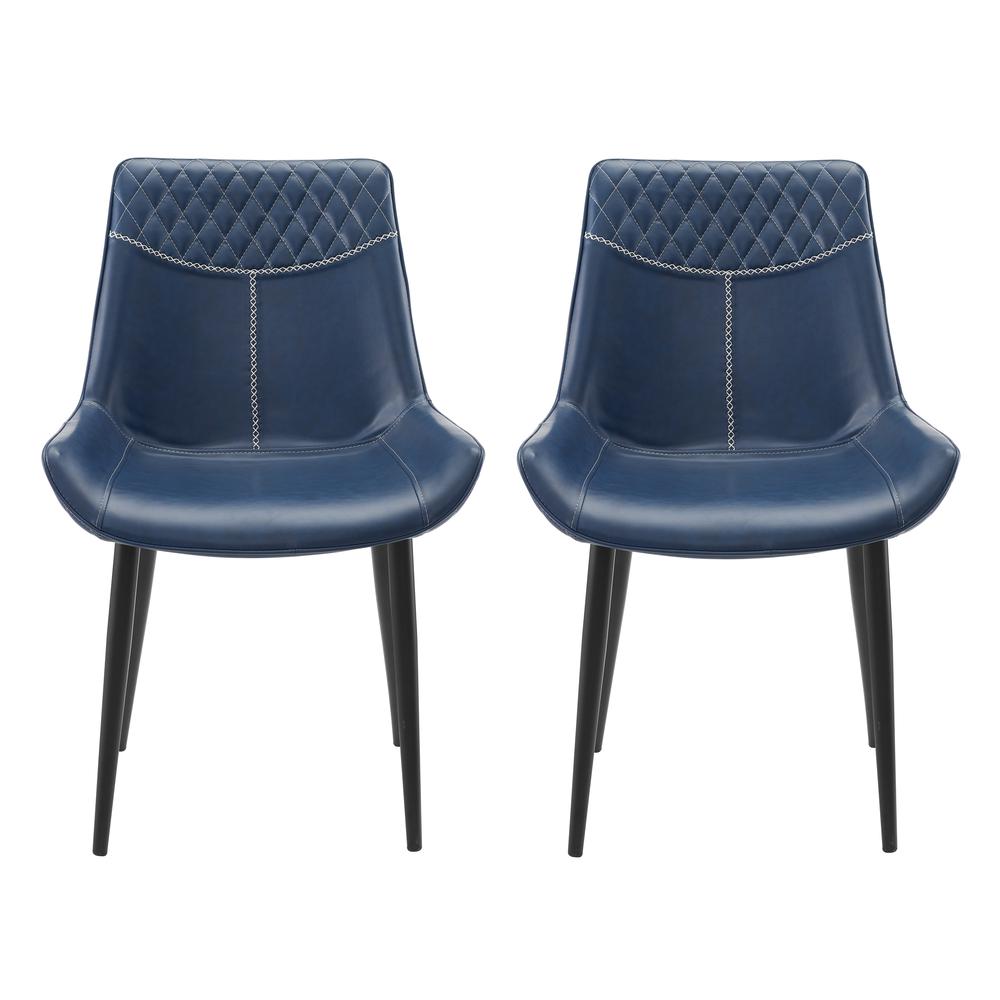 Edler Blue Dining Chairs, Set Of Two. Picture 9