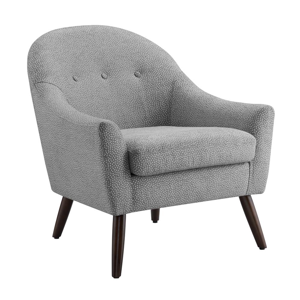 Clenna Accent Chair, Grey. Picture 4