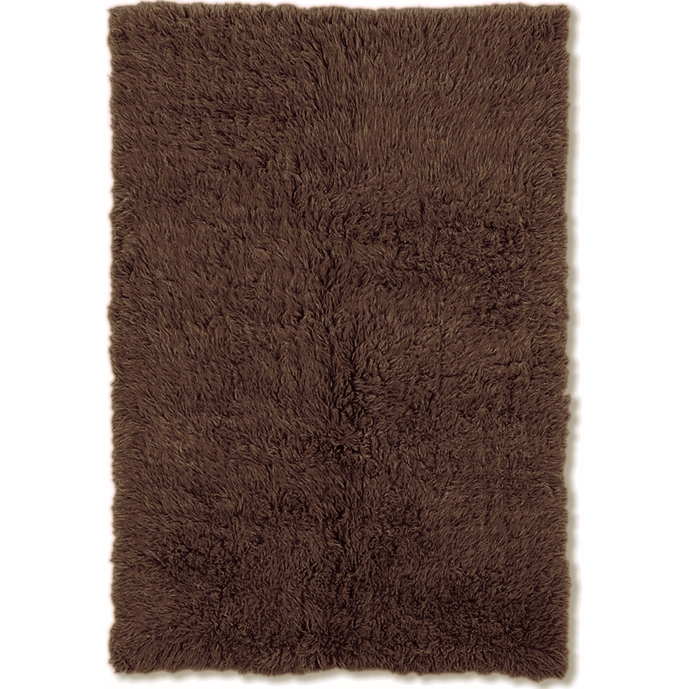 New Flokati 1400grams Cocoa  2.4x8.6 Rug. The main picture.