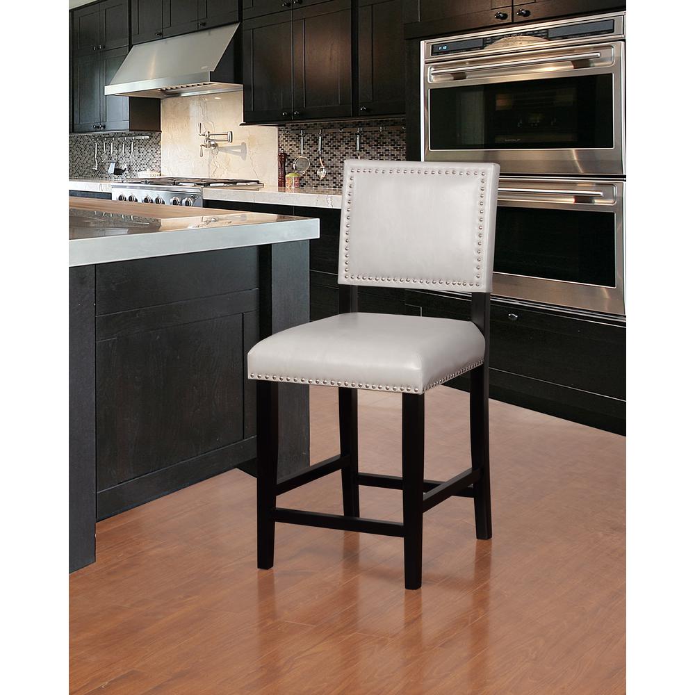 Brook Dove Gray Counter Stool. Picture 4