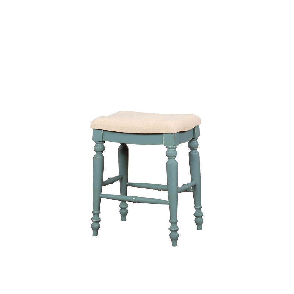 Marino Blue Backless Counter Stool. The main picture.