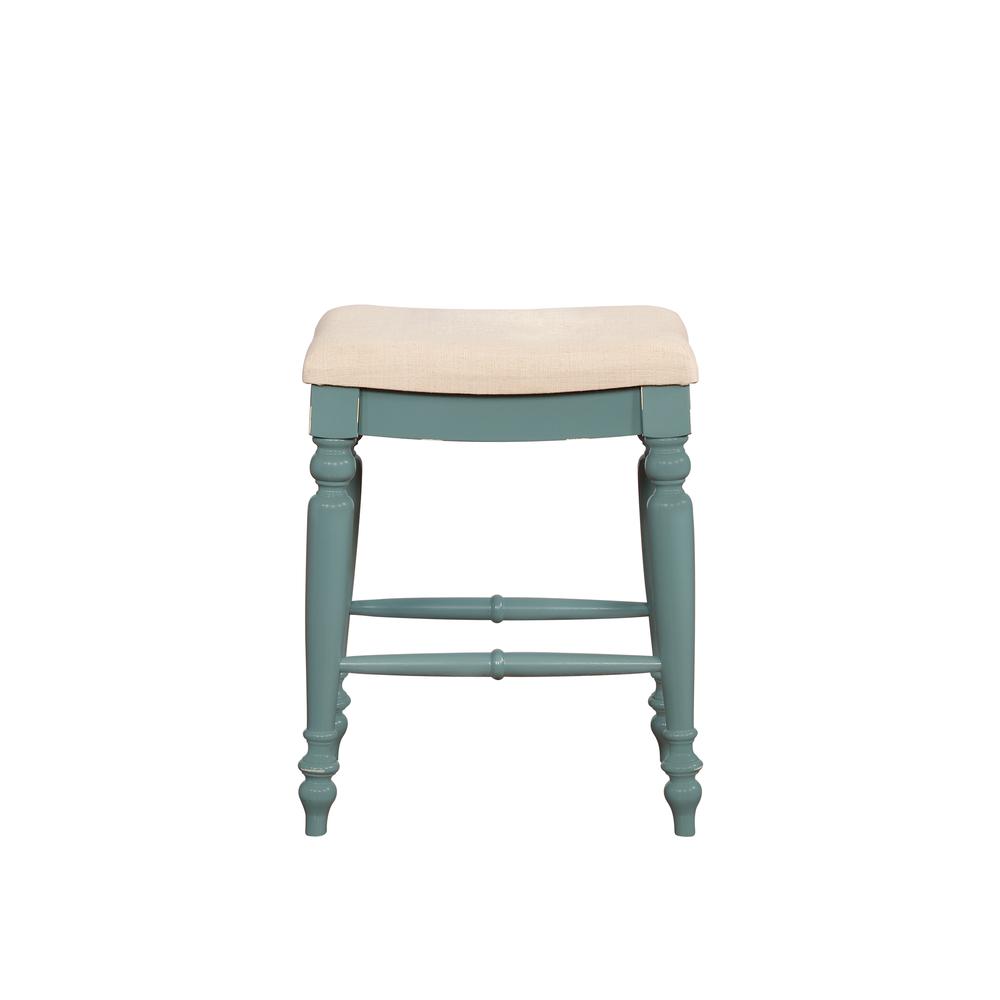 Marino Blue Backless Counter Stool. Picture 2