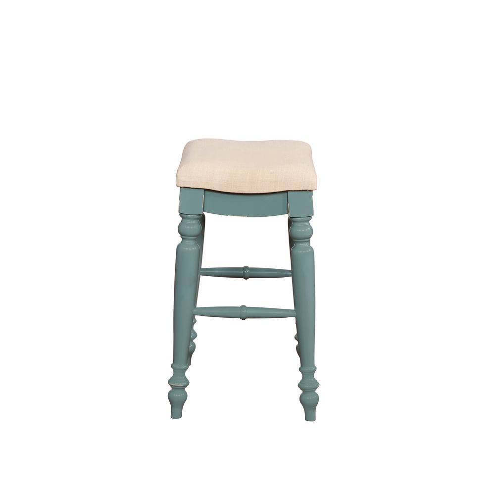 Marino Blue Backless Counter Stool. Picture 3