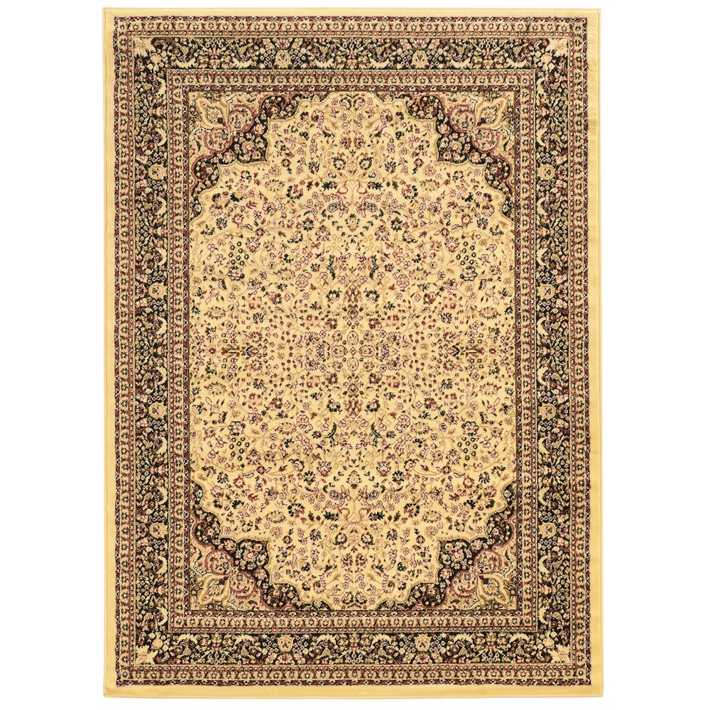Elegance Isphahan Ivory, 96"W X 120"D X .25"H. Picture 1