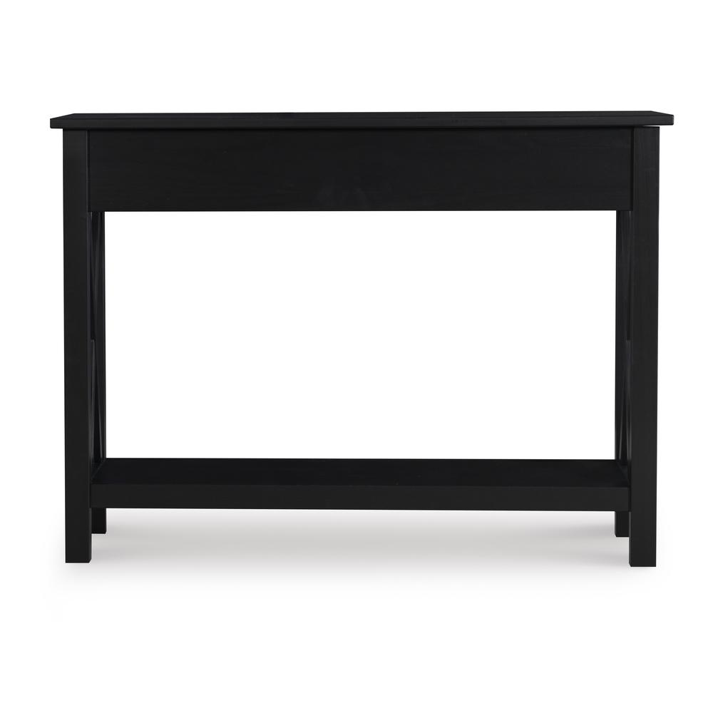 Davis Console Table, Black. Picture 4