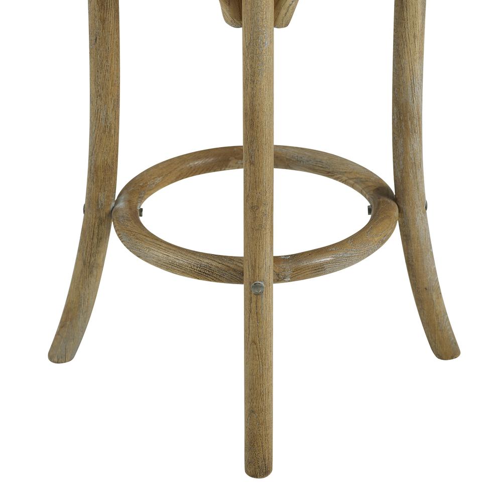 Rae Rattan Seat Backless Counter Stool. Picture 5