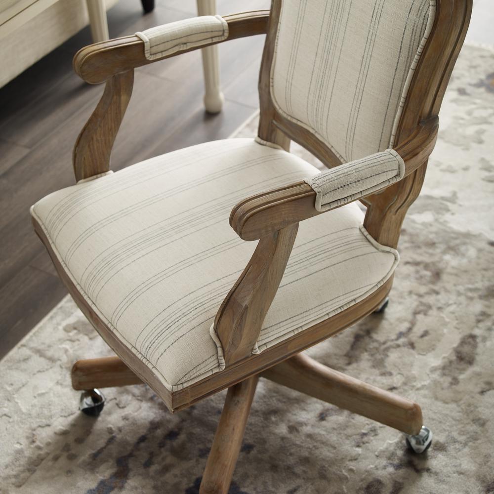 Maybell Office Chair, Neutral Stripes. Picture 2