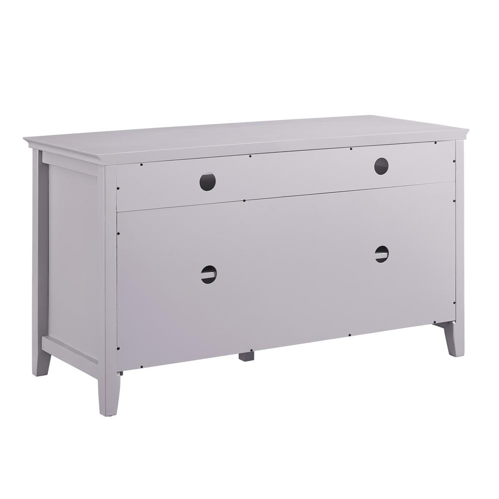 Largo Gray Media Cabinet