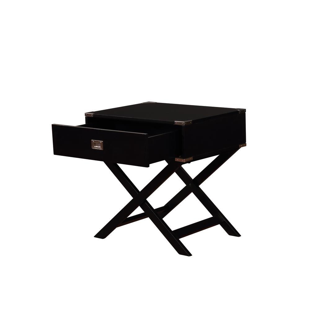 Peggy X Base Black Accent Table. Picture 2