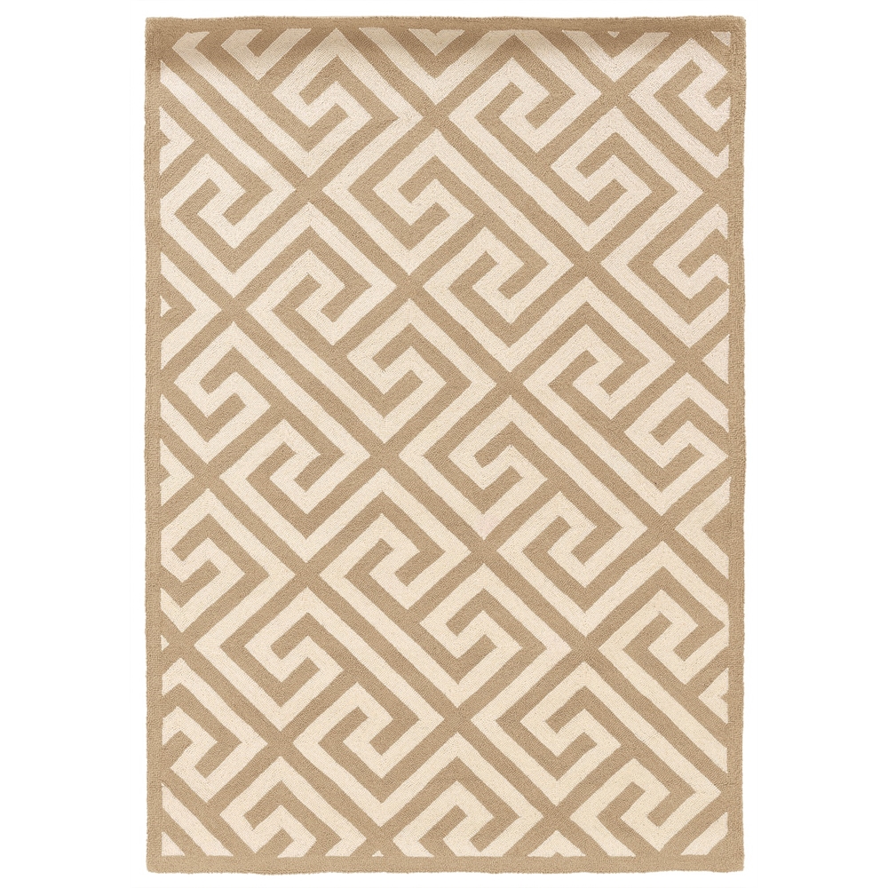 SILHOUETTE KEY BEIGE 2x3 Rug. The main picture.