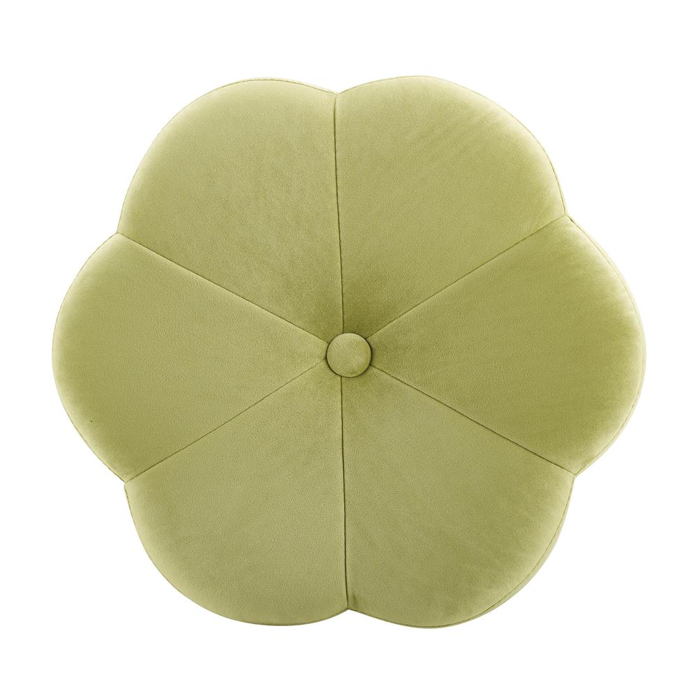 Seraphina Accent Vanity Stool, Green. Picture 6