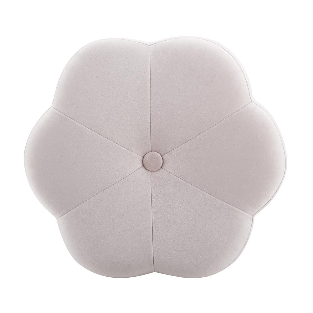 Seraphina Accent Vanity Stool, Pink. Picture 6