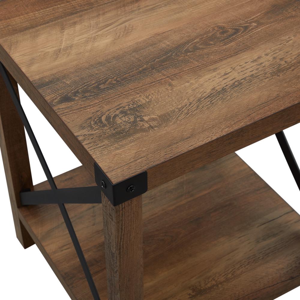 Urban Industrial Side Table - Rustic Oak Collection, Belen Kox. Picture 5