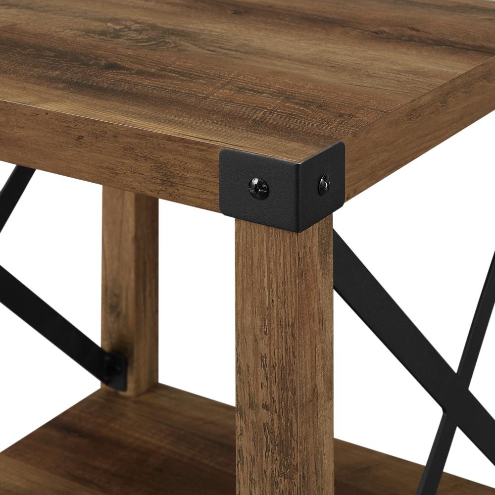 Urban Industrial Side Table - Rustic Oak Collection, Belen Kox. Picture 4