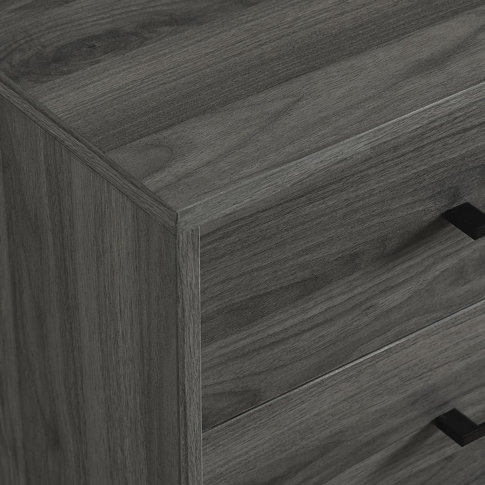 Modern Side Table - Slate Grey. Picture 6