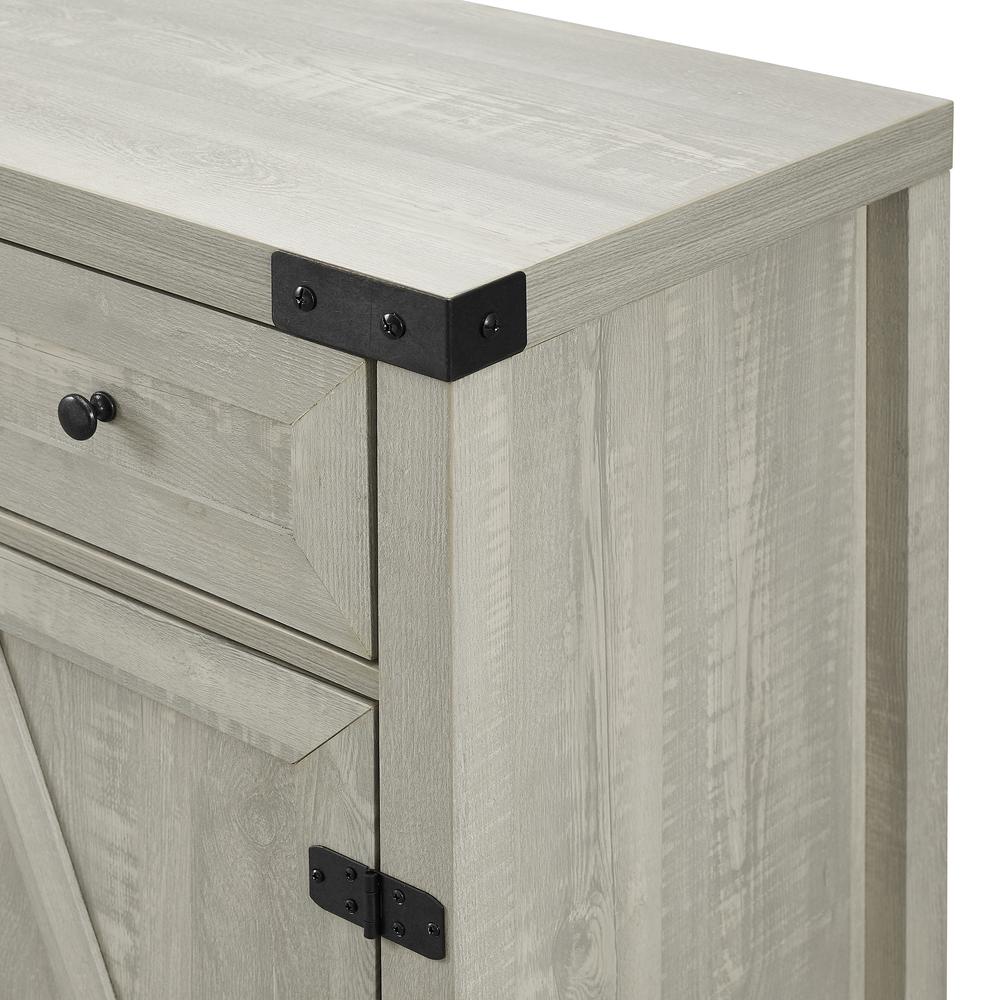 Rustic Farmhouse Accent Cabinet - Stone Grey Collection, Belen Kox. Picture 2