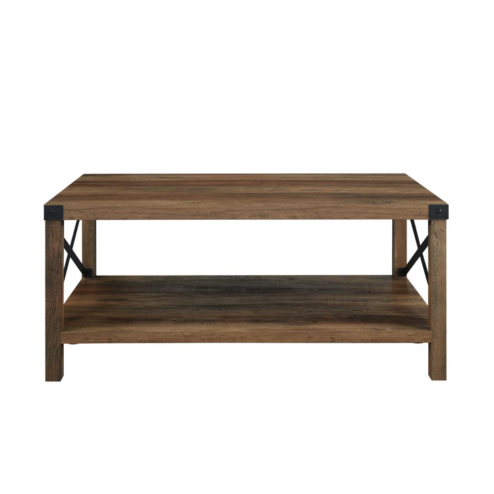 Industrial Rustic Coffee Table - Rustic Oak Collection, Belen Kox. Picture 2