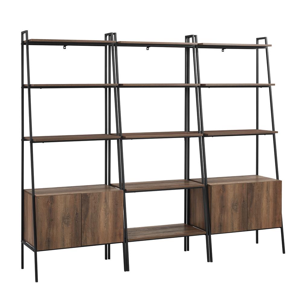 3-piece Bookcase Set - Reclaimed Barnwood. Picture 1