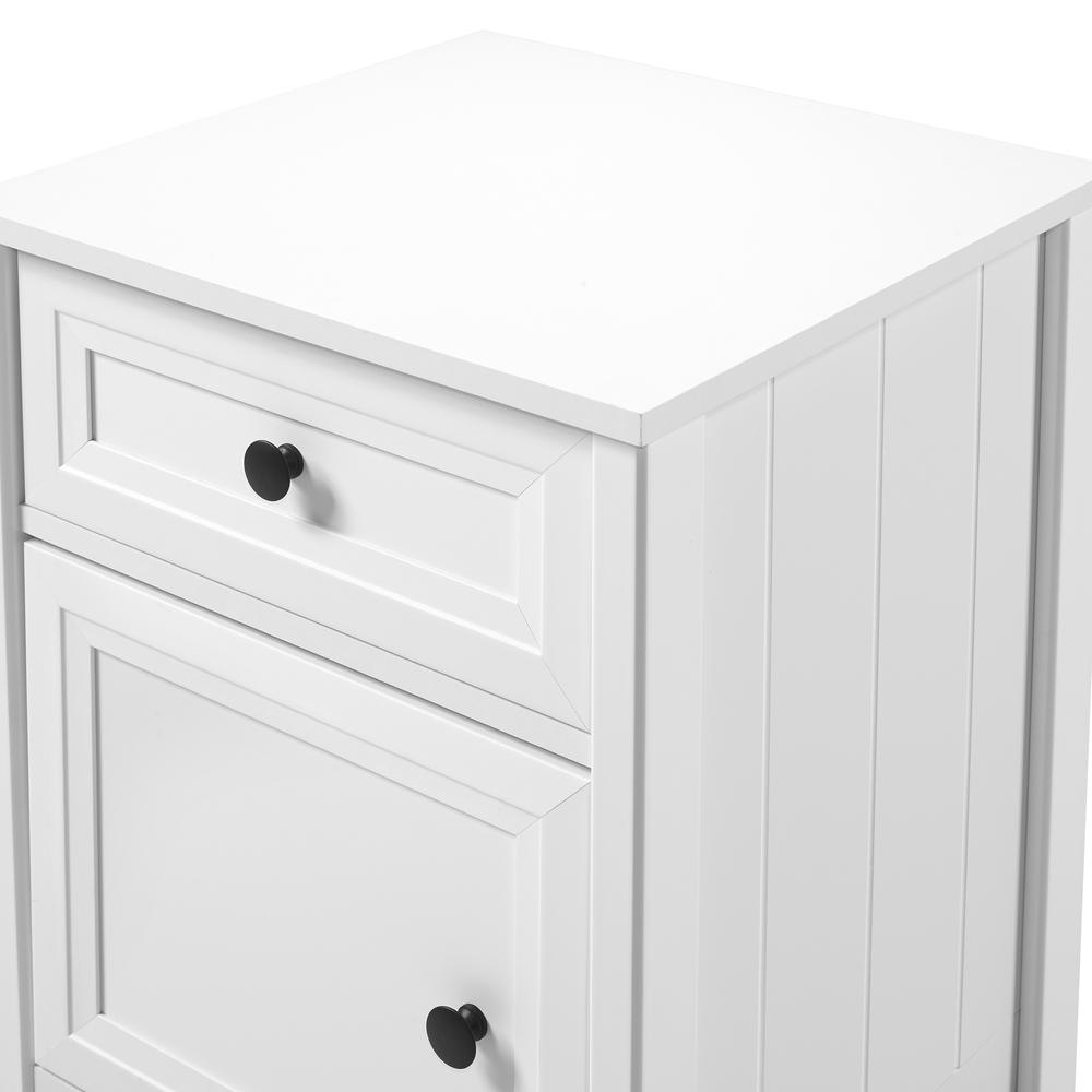 Classic Groove Nightstand - White. Picture 3
