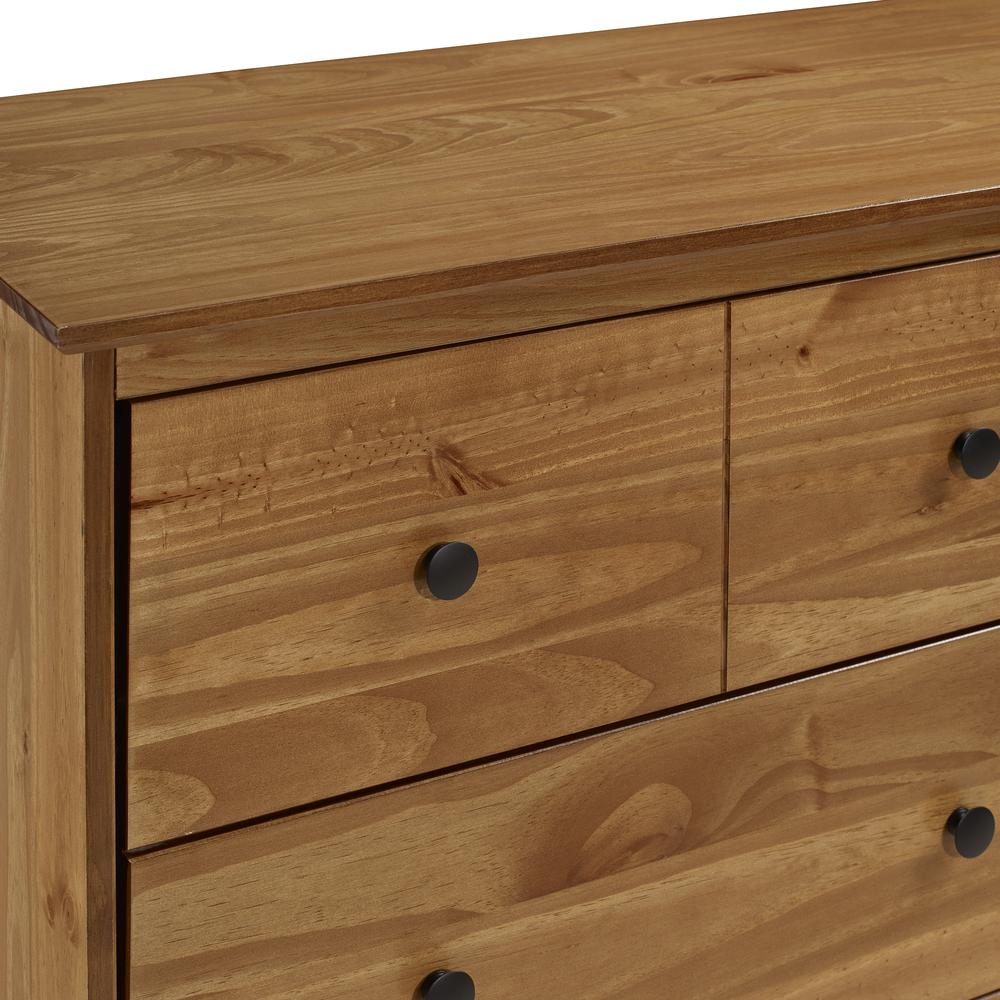 Mid Century Modern 6-Drawer Wood Dresser - Caramel Collection, Belen Kox. Picture 4