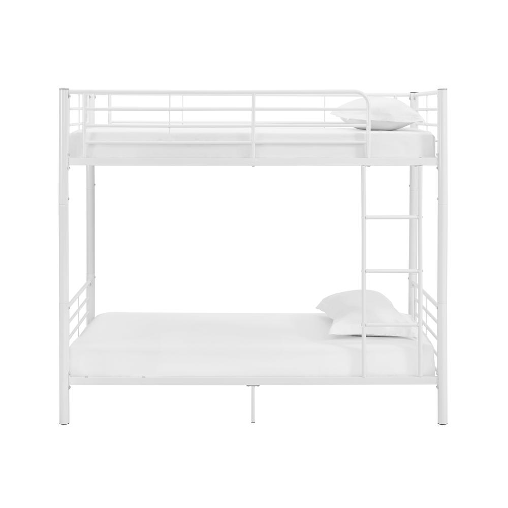 Twin Metal Bunk Bed - White. The main picture.