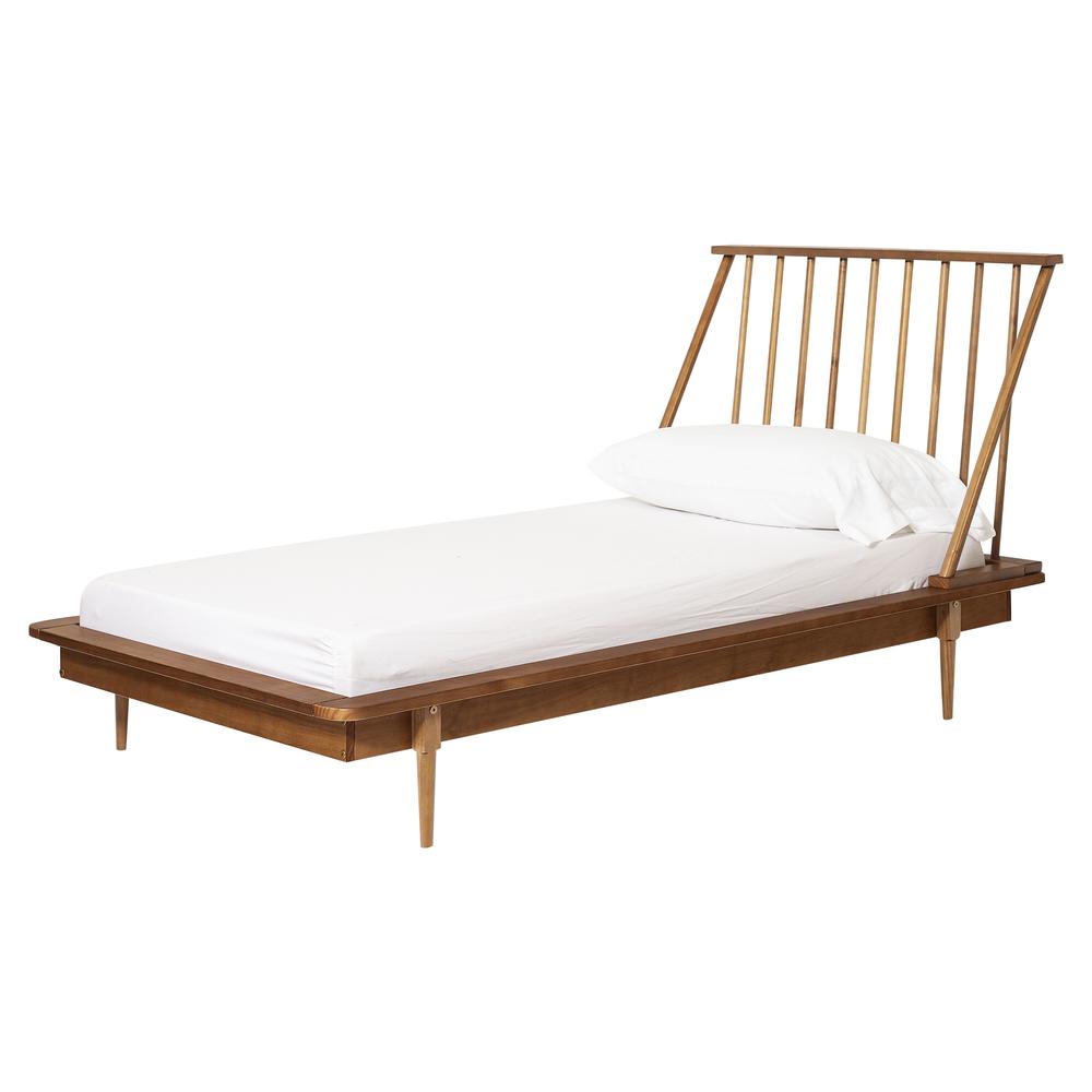 twin spindle bed