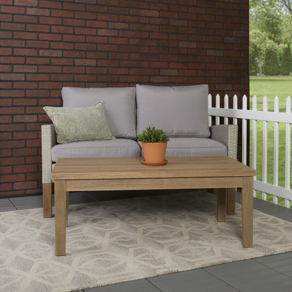 2 Piece Modern Patio Rattan Chat Set. Picture 3