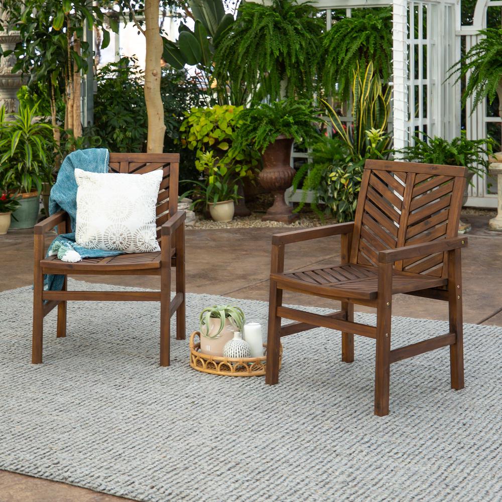 Transitional Chevron Outdoor Lounge Chairs, Belen Kox. Picture 2