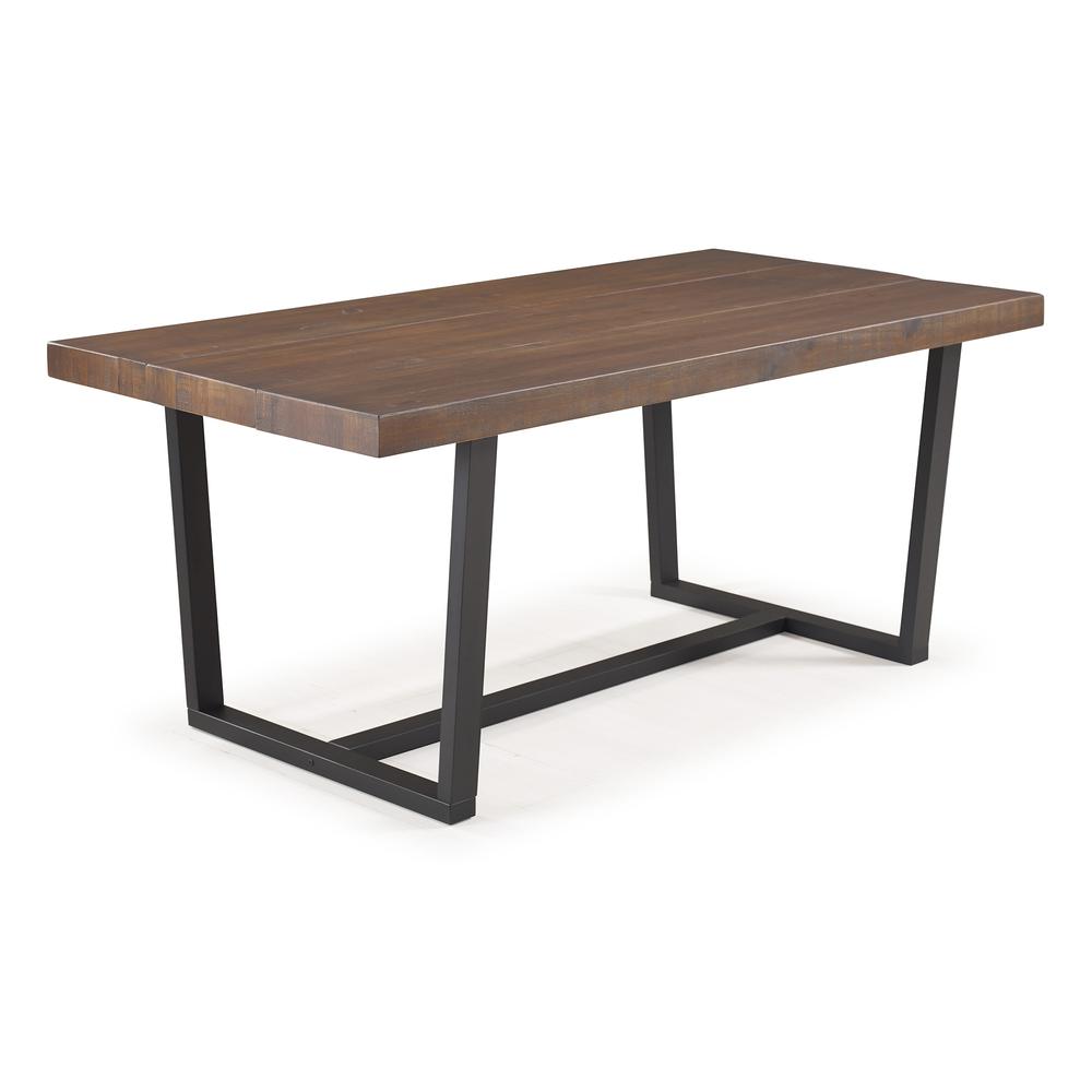 Urban Farmhouse Solid Pine Dining Table, Belen Kox. Picture 1