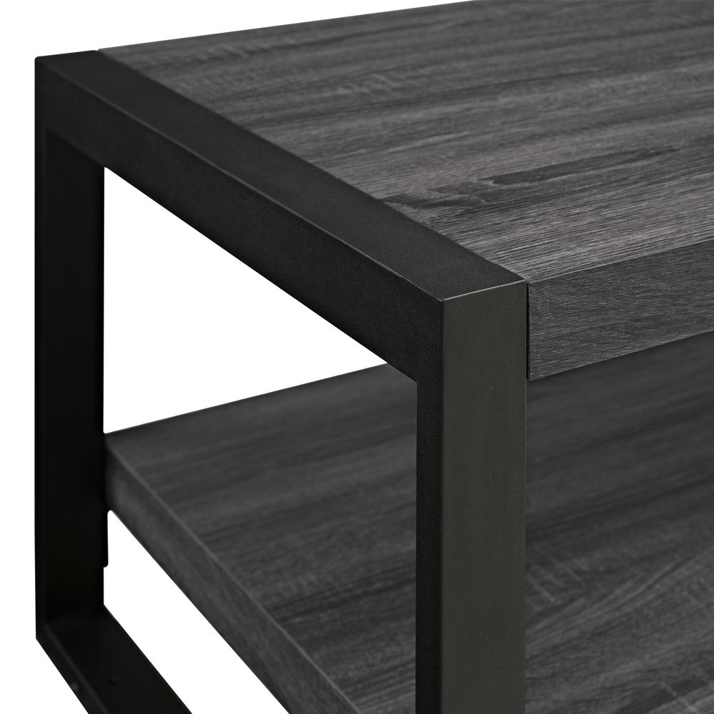 angelo:HOME 48" Coffee Table - Charcoal. Picture 4