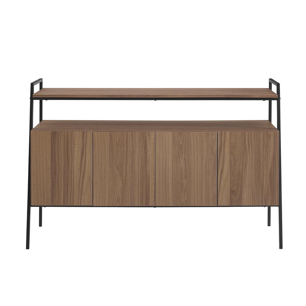 52" Urban Industrial TV Stand - Mocha. Picture 3