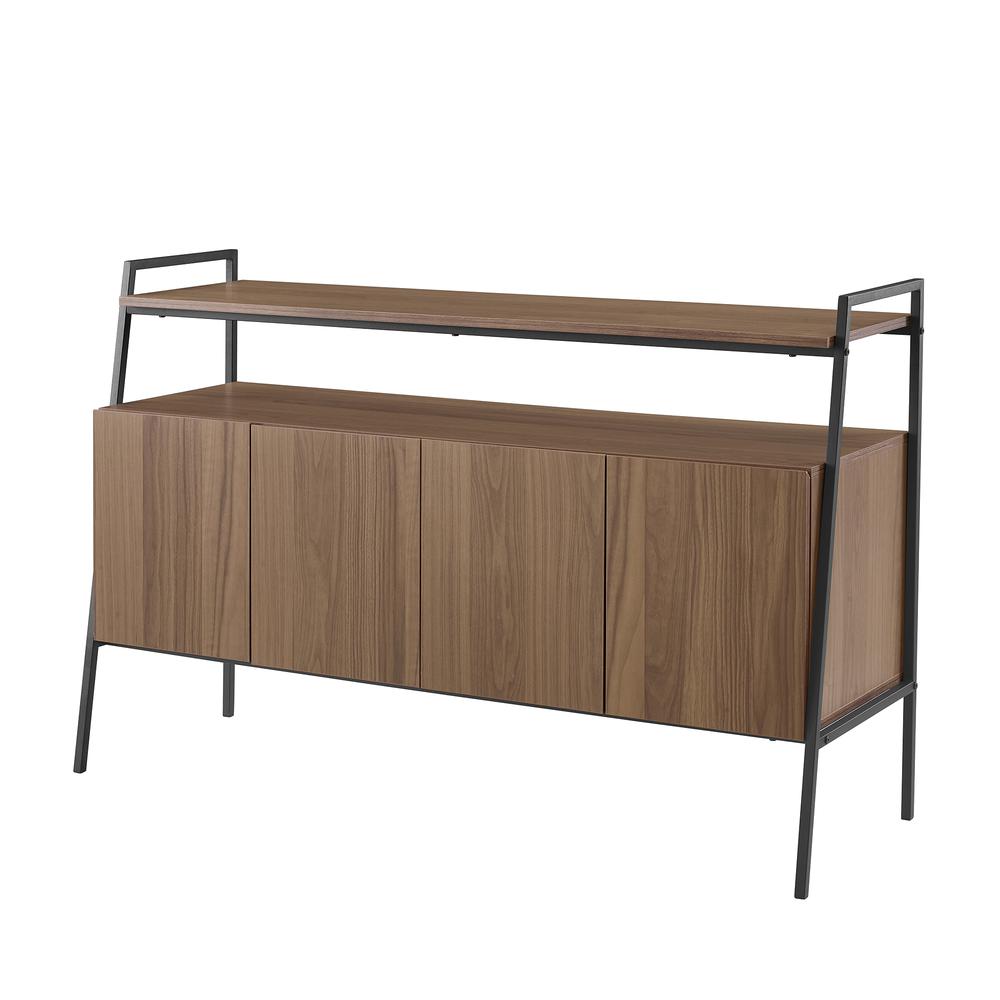 52" Urban Industrial TV Stand - Mocha. Picture 2