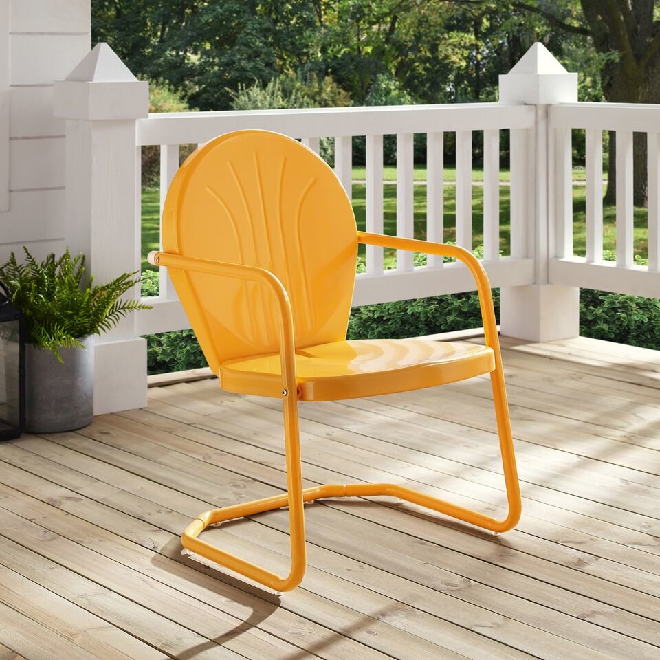 Griffith Chair Tangerine. Picture 12