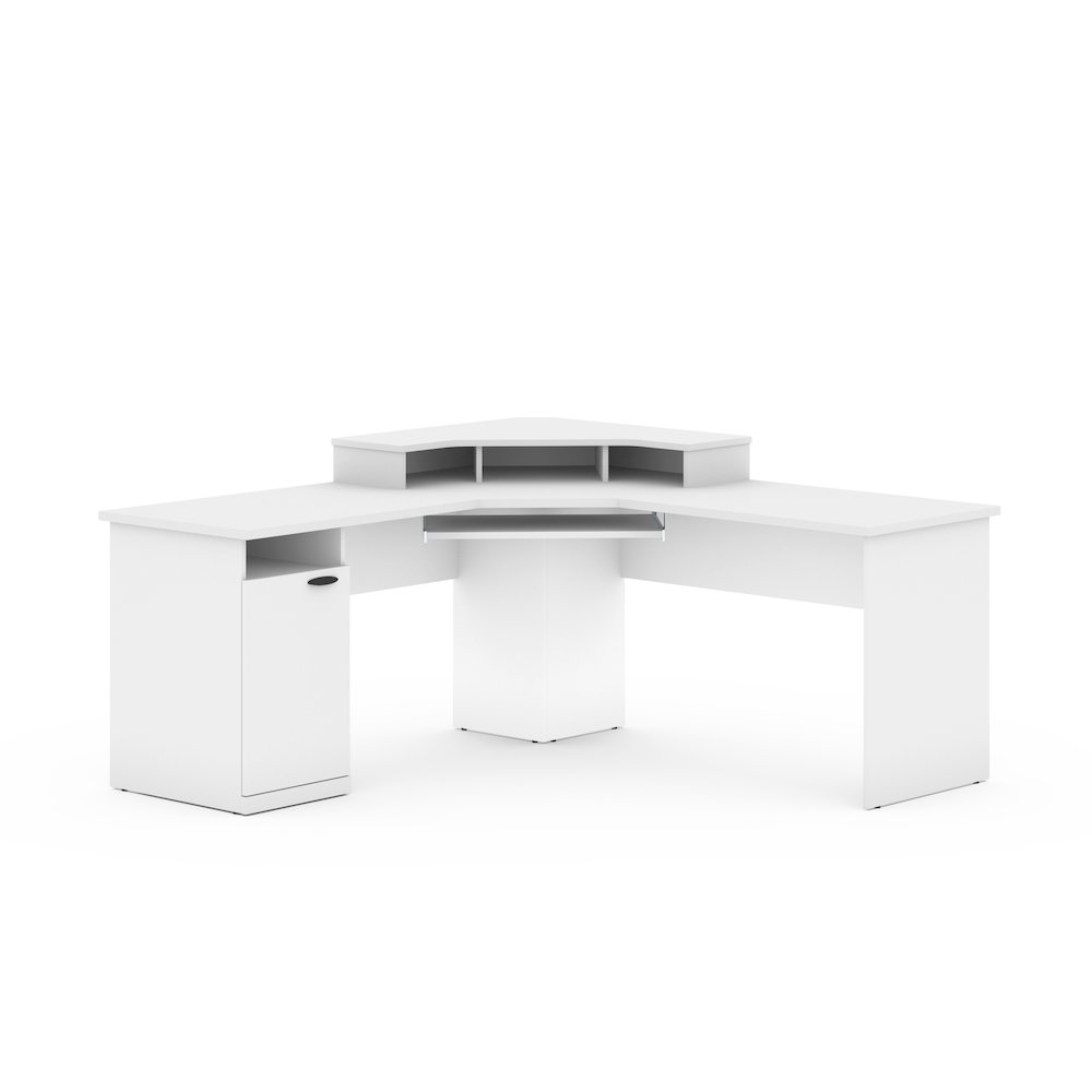 Hampton Corner Desk In White