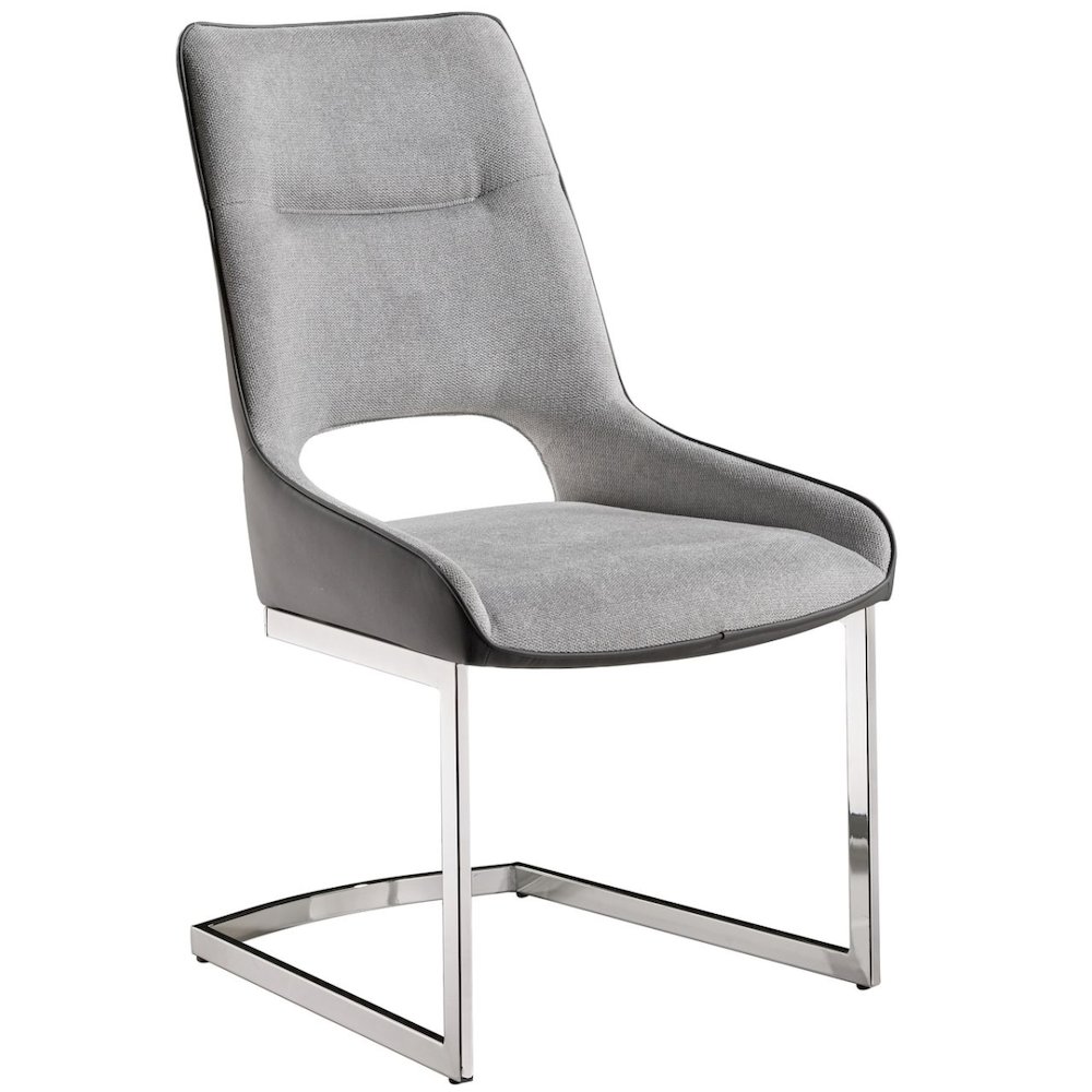 D1119 2 Grey Dining Chairs. Picture 1