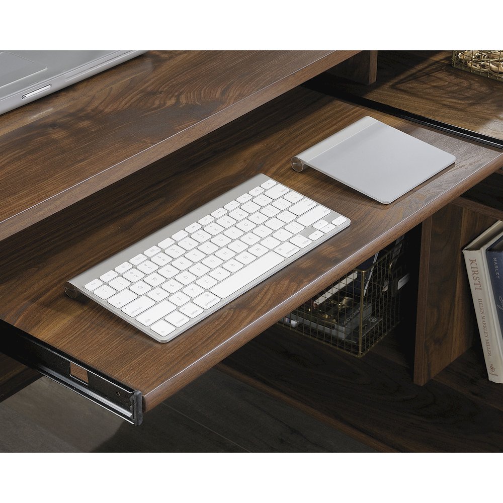 Clifford Place L-Shaped Desk Walnut A2. Picture 5