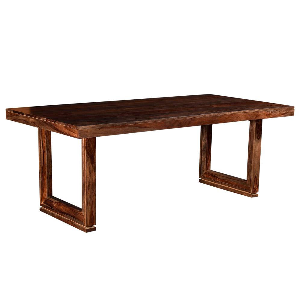 Cherie 80 in. Acacia Wood Dining Table. Picture 1