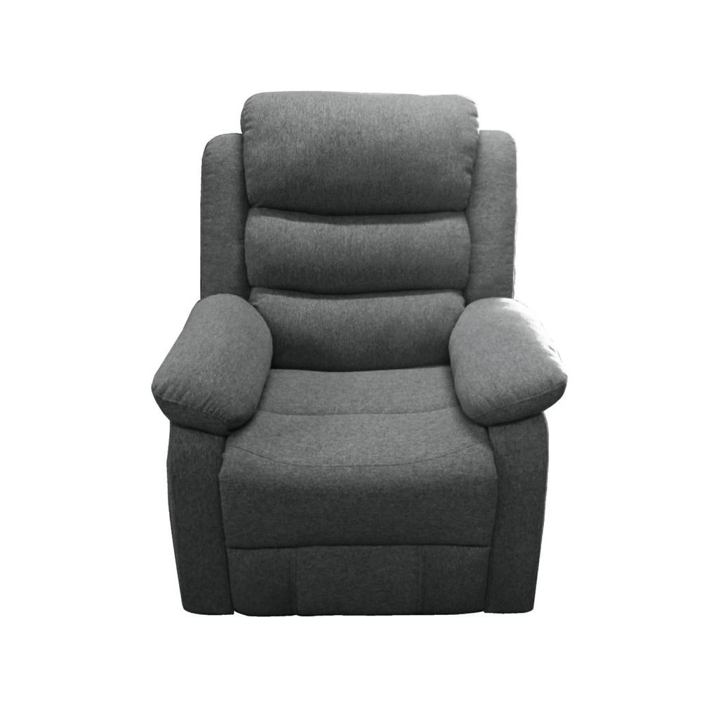 Mika 39 in. Grey Power Recliner Chair. Picture 1