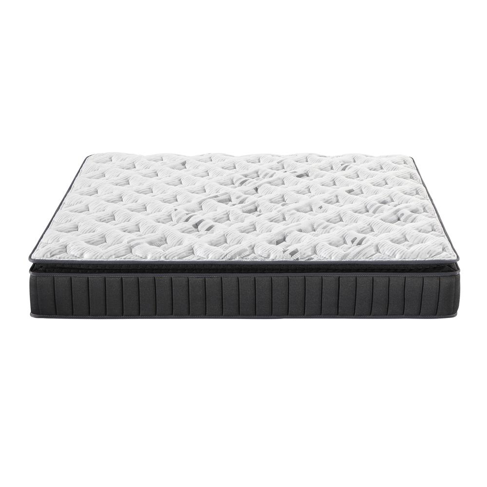 Jowy 12 in. Pocket Spring Hybrid Bed in a Box Mattress, Twin. Picture 3