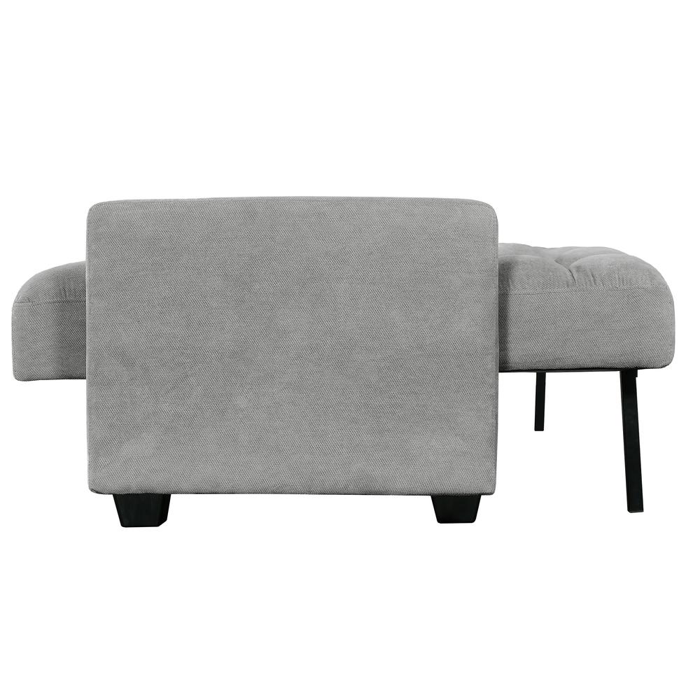 Alen 85 in. Grey Sleeper Sofa with Storage. Picture 4
