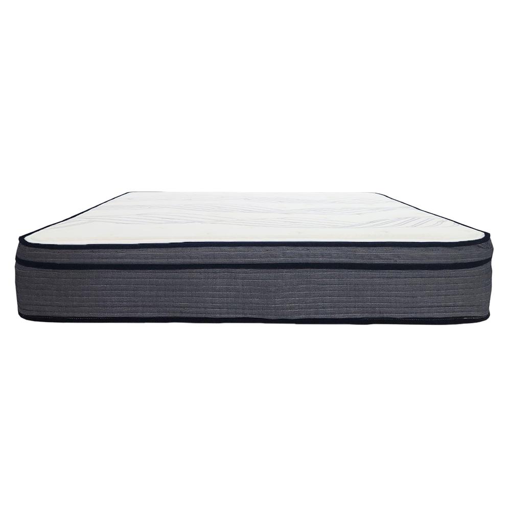 Noble Lux 14 in. Euro Top Pocket Coil Hybrid Mattress, CK. Picture 1