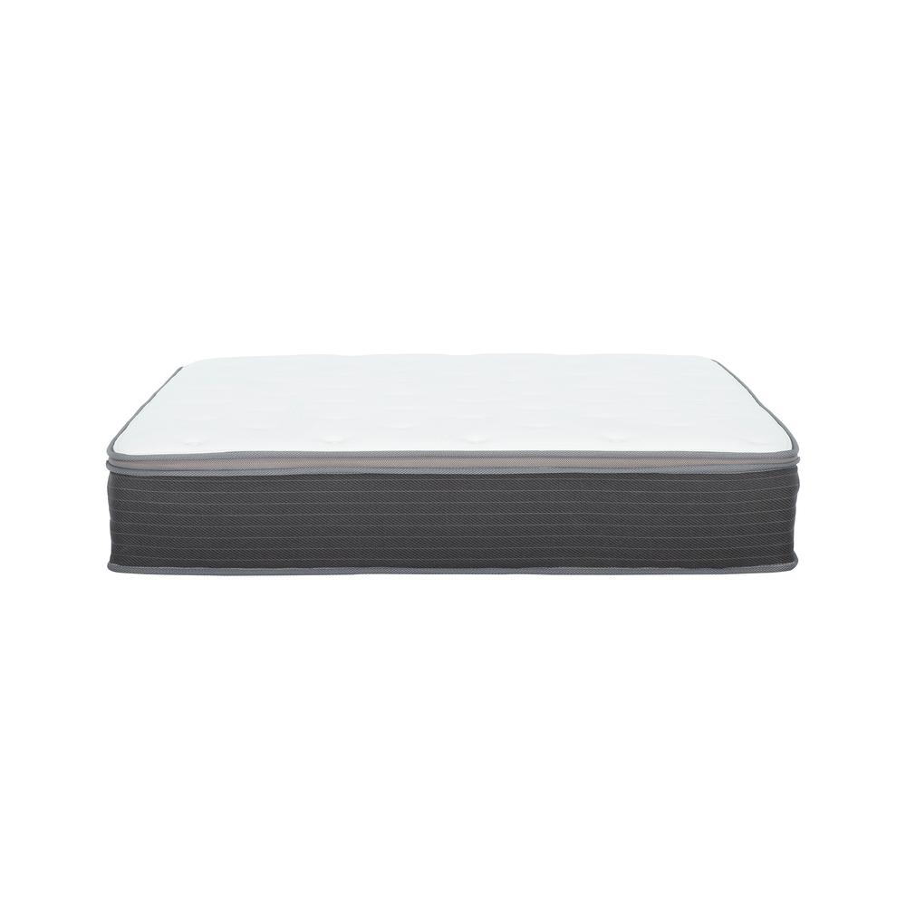 Evena 10 in. Pocket Spring Hybrid Bed in a Box Mattress, Twin XL. Picture 1