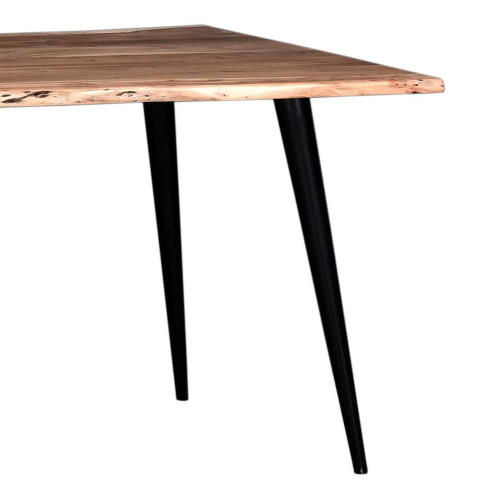 Riviera 71 in. Acacia Wood Live Edge Dining Table. Picture 3